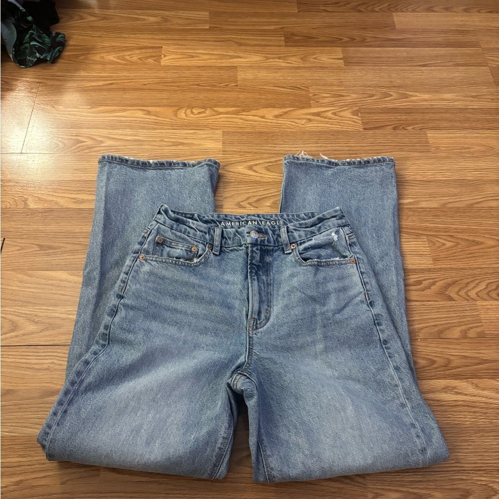American Eagle Curvy 90s Boot Cut Jeans Size 8 - Picture 6 of 8
